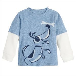 Toddler Boys puppy graphic tee. 18M